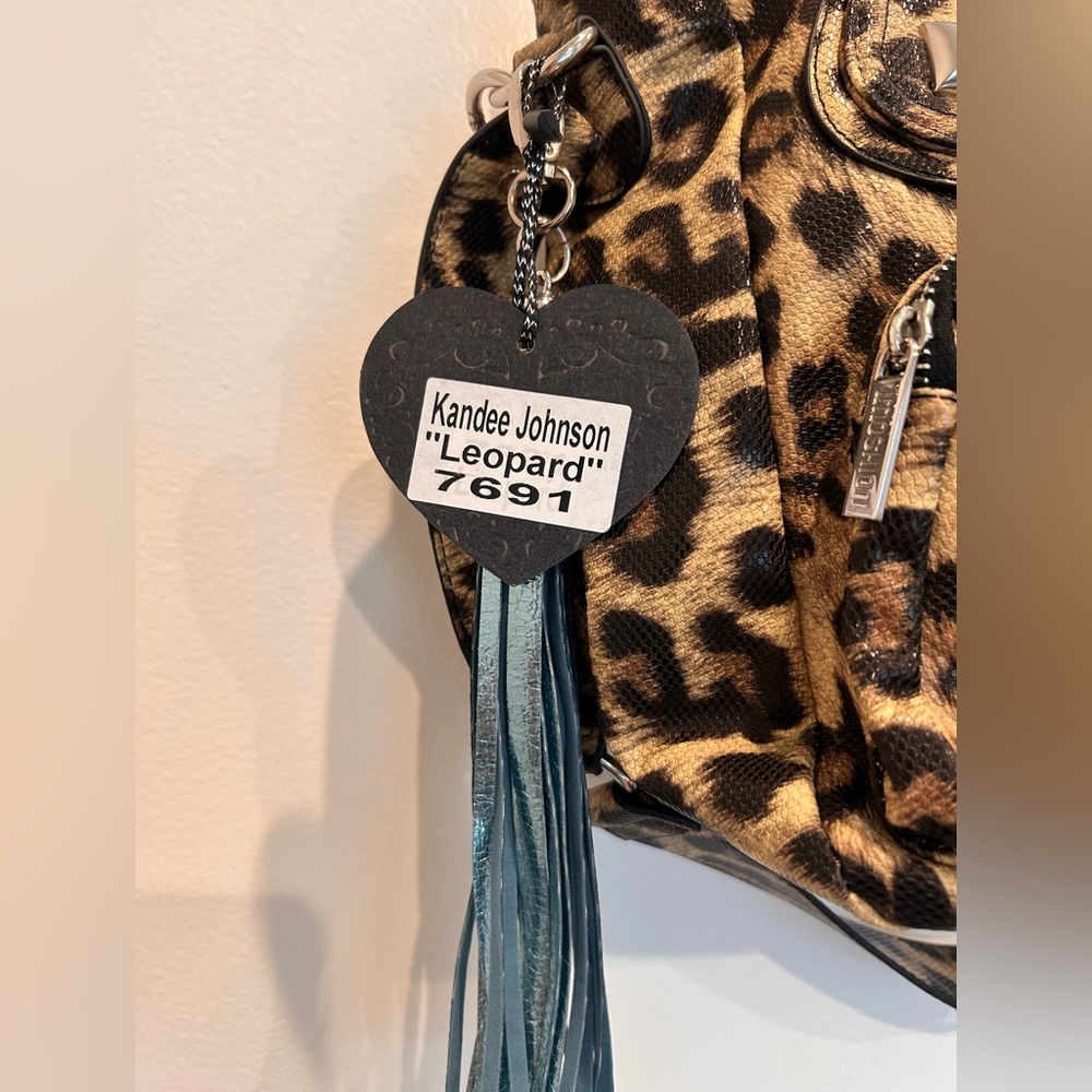 Imoshion Leopard Print Crossbody Bag with Studs designed by Kandee Johnson - Picture 4 of 6